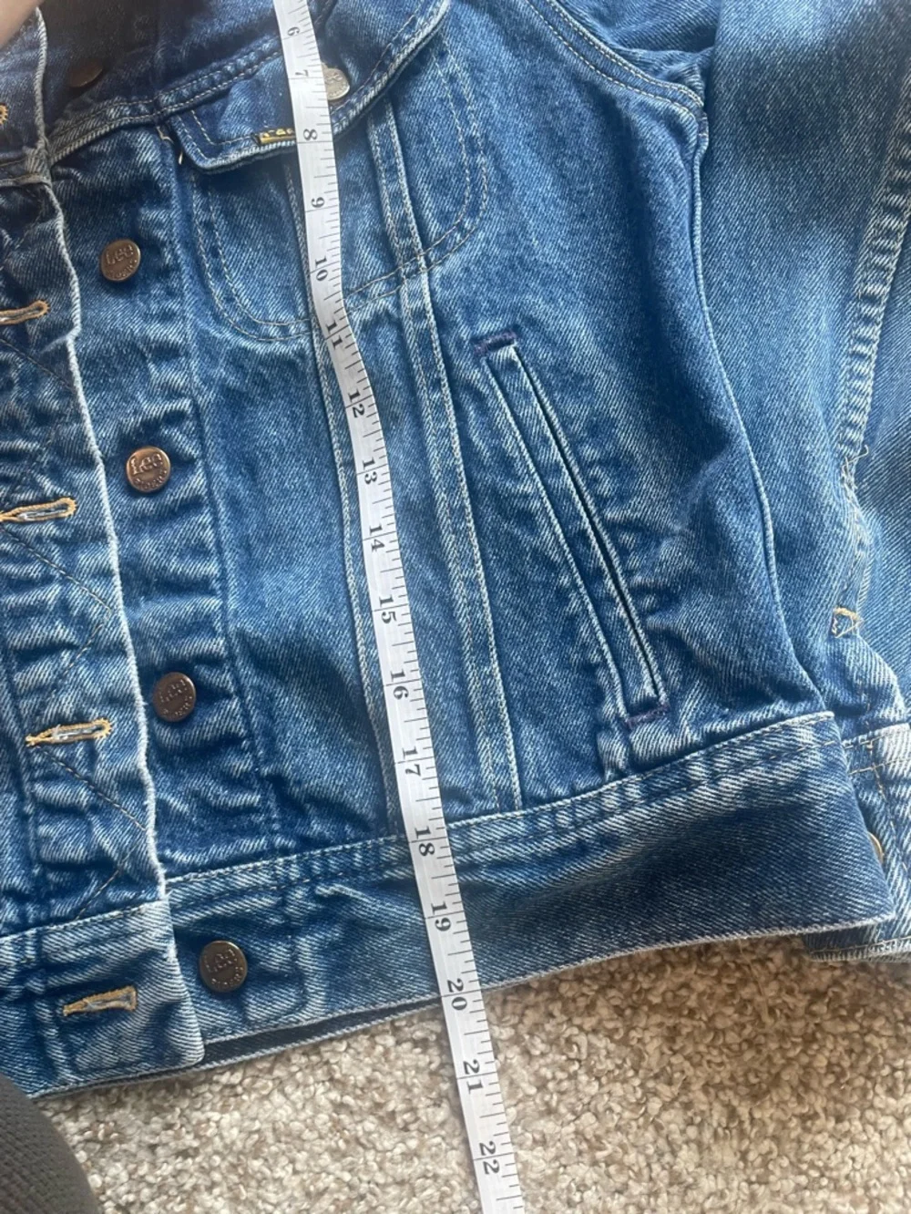 Mrs Lee Vintage Denim Jacket Made‎ in USA